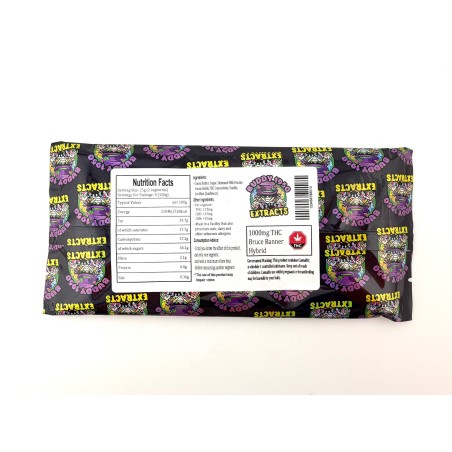 Bruce Banner Wonka Bar 1000mg